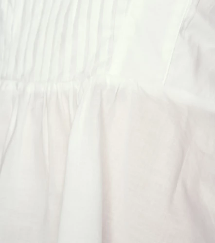 Alexa Blusa Unicolor En Tiras Con Alforzas UnserBL