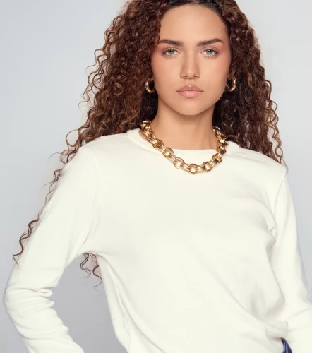 Arianna Buzo Tejido Manga Larga Unicolor DerekBL