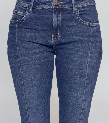 Bernes Violet Jean Con Proceso Y Corte UnserAZ