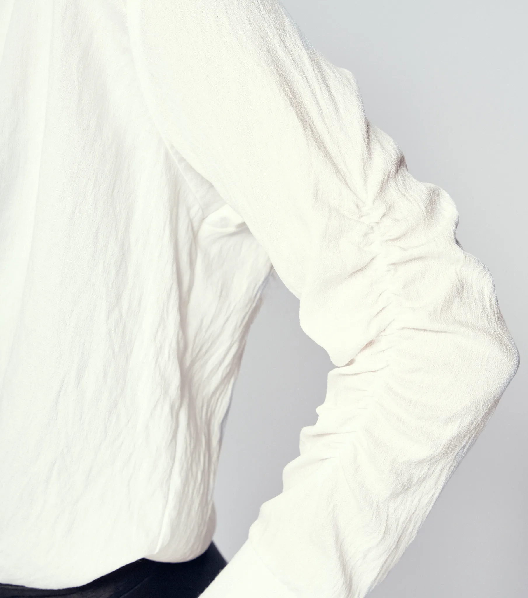 Blusa Camisera Manga 3 4 Para Mujer Con Punos Tejidos Derek 834721 BL