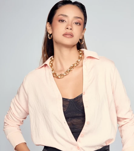 Blusa Camisera Manga 3 4 Para Mujer Con Punos Tejidos DerekRC