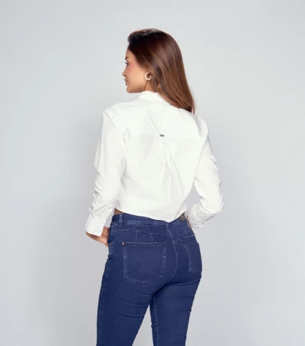 Blusa Camisera Manga Larga Emma Unicolor DerekBL