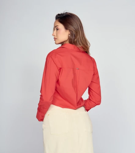 Blusa Camisera Manga Larga Emma Unicolor DerekRJ
