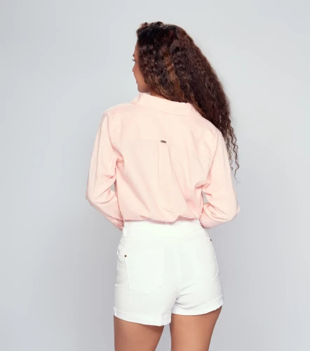 Blusa Camisera Para Mujer Unicolor Iria DerekRS
