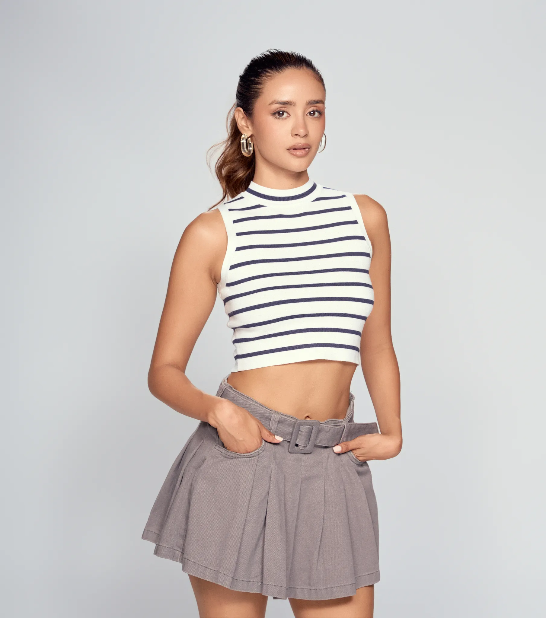 Blusa Cuello Halter Derek 832465 AZ