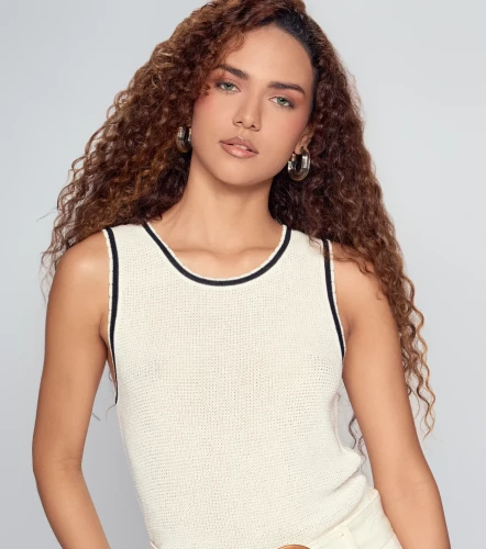 Blusa Manga Sisa Combinada DerekAR