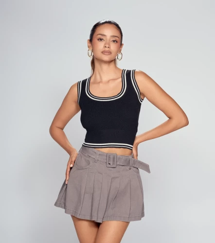 Blusa Manga Sisa Unicolor DerekNG