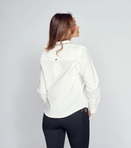 Blusa Para Mujer Camisera Manga Larga DerekBL