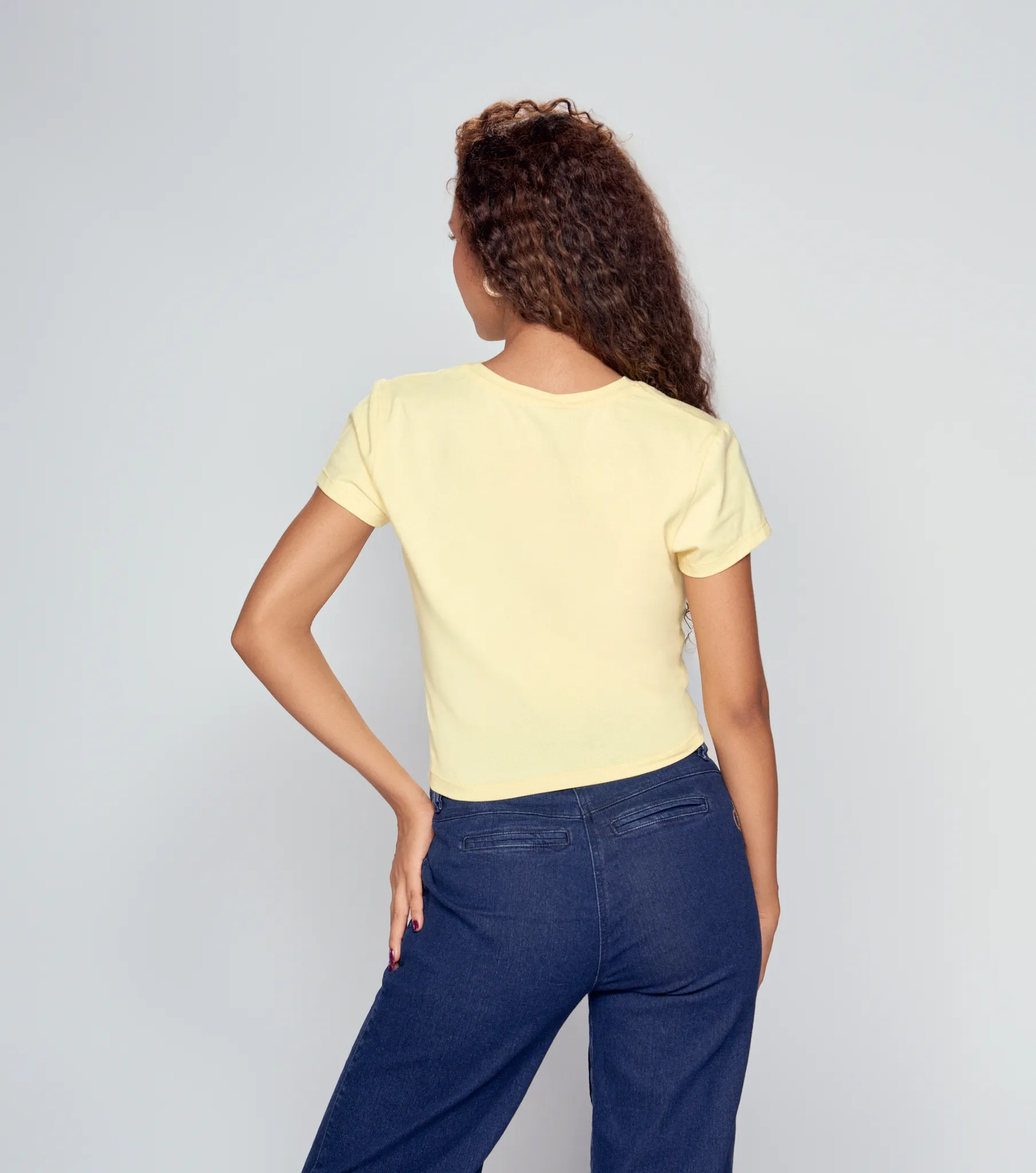 Blusa Para Mujer Manga Corta Unicolor Matilda Derek 833086 AM