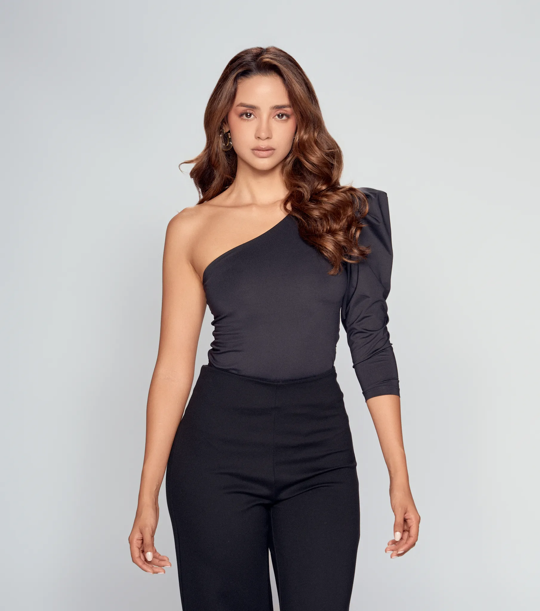 Body Medio Beso Para Mujer En Textil Unicolor Derek 834858 NG