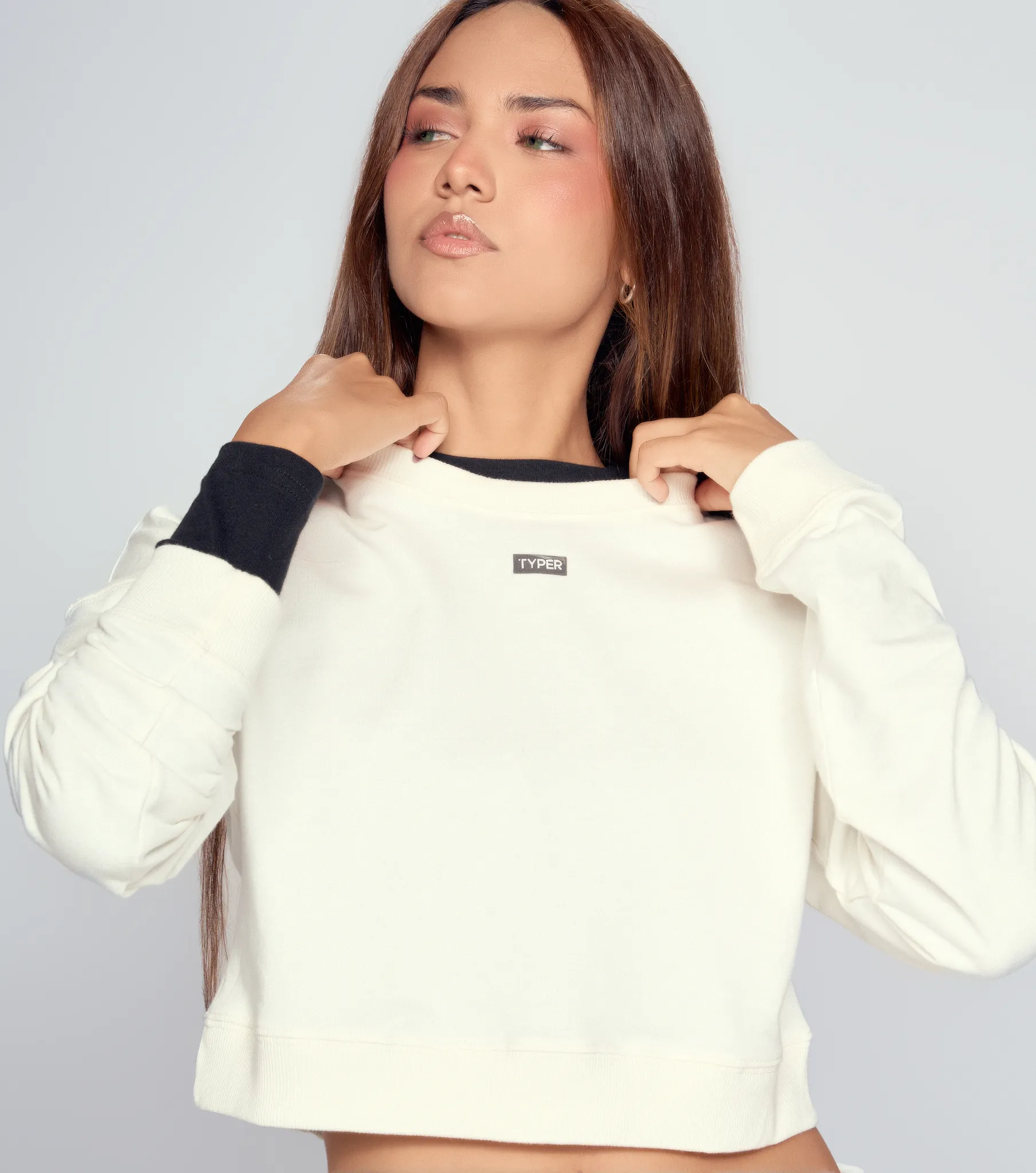 Buzo Croptop Oversize Carolina Typer 832056 