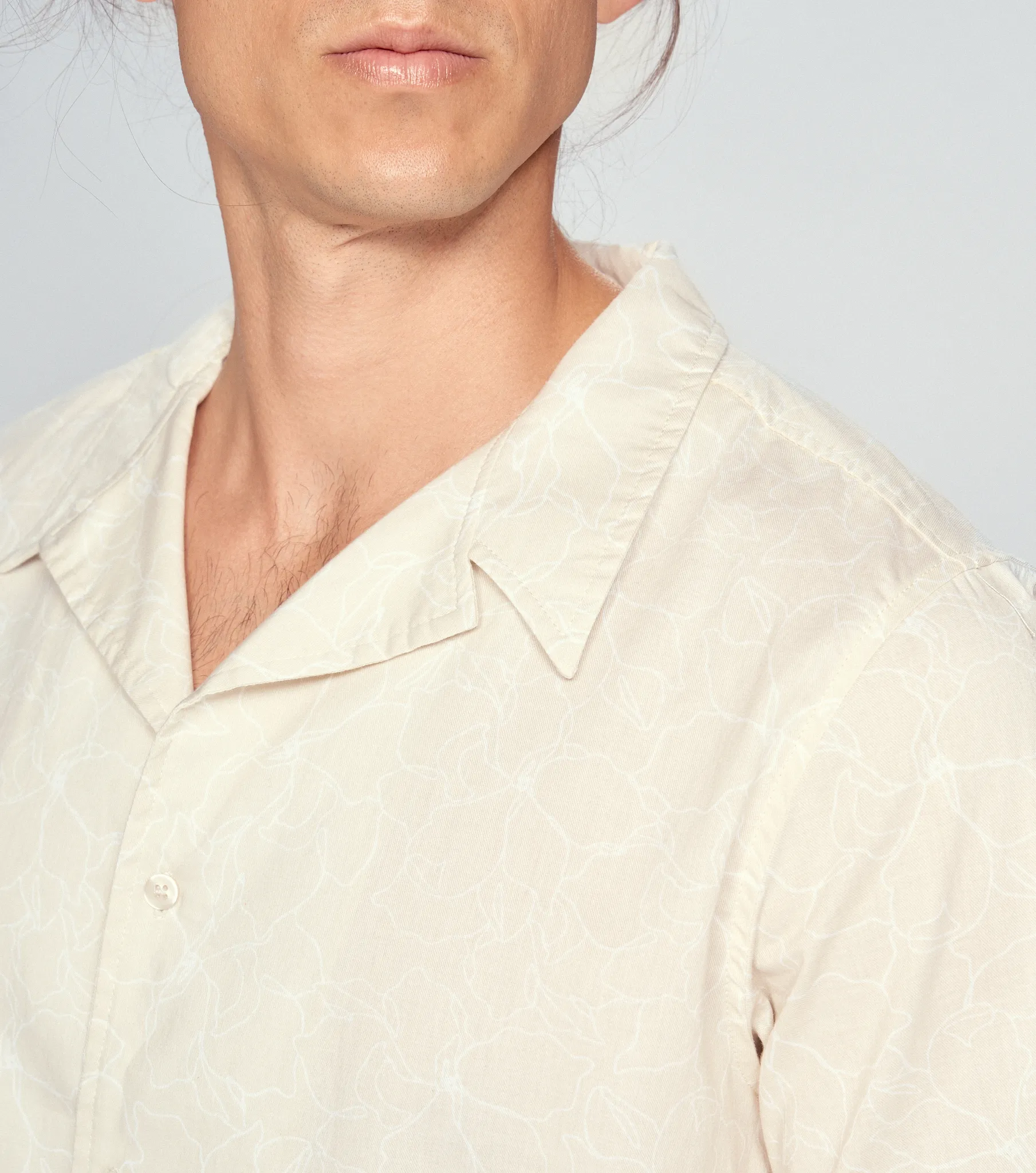 Camisa Para Hombre Molderia Comfort Unicolor Manga Corta Unser 834023 KQ