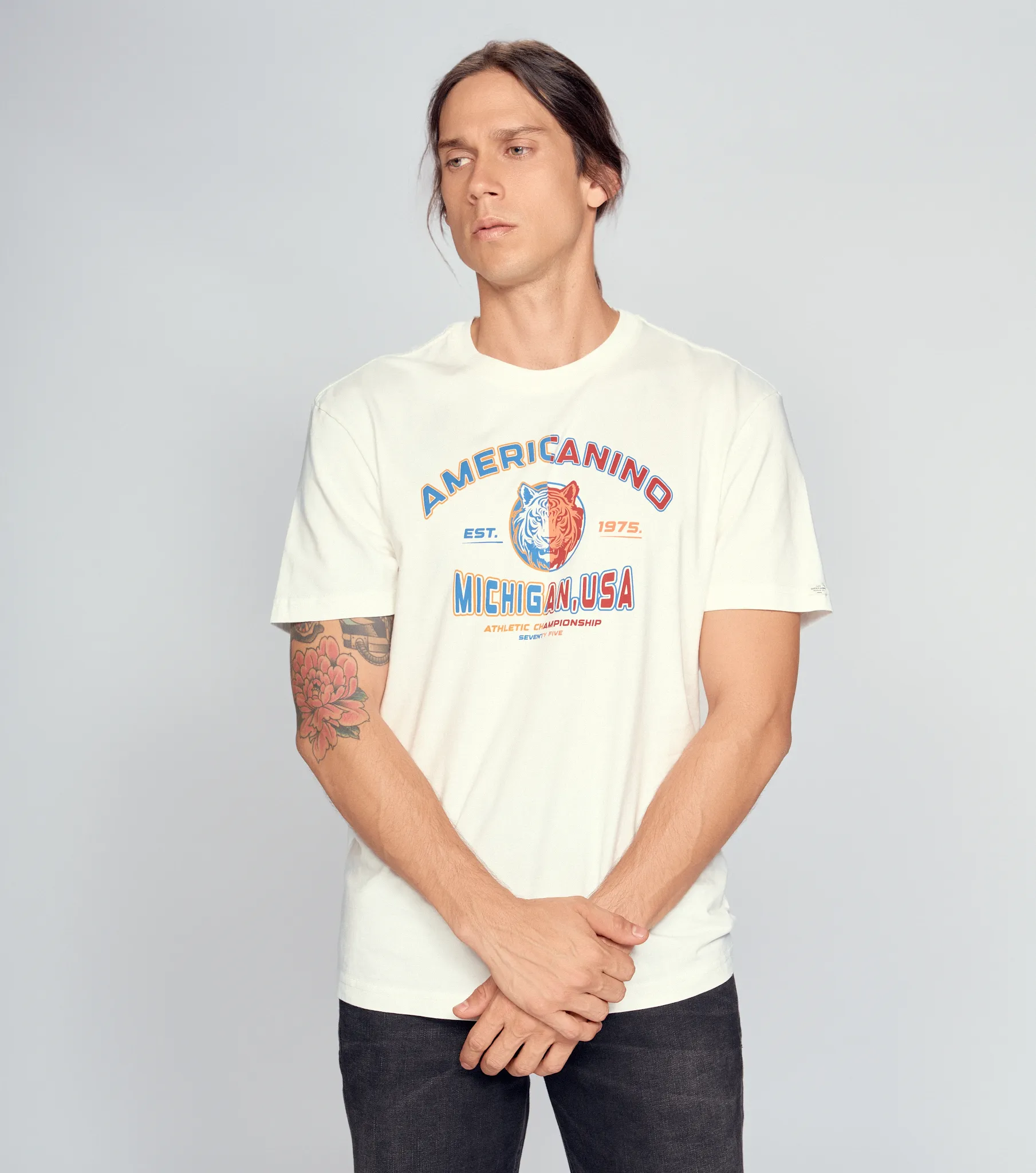 Camiseta Americanino Mc Slim Fit 129913 CR
