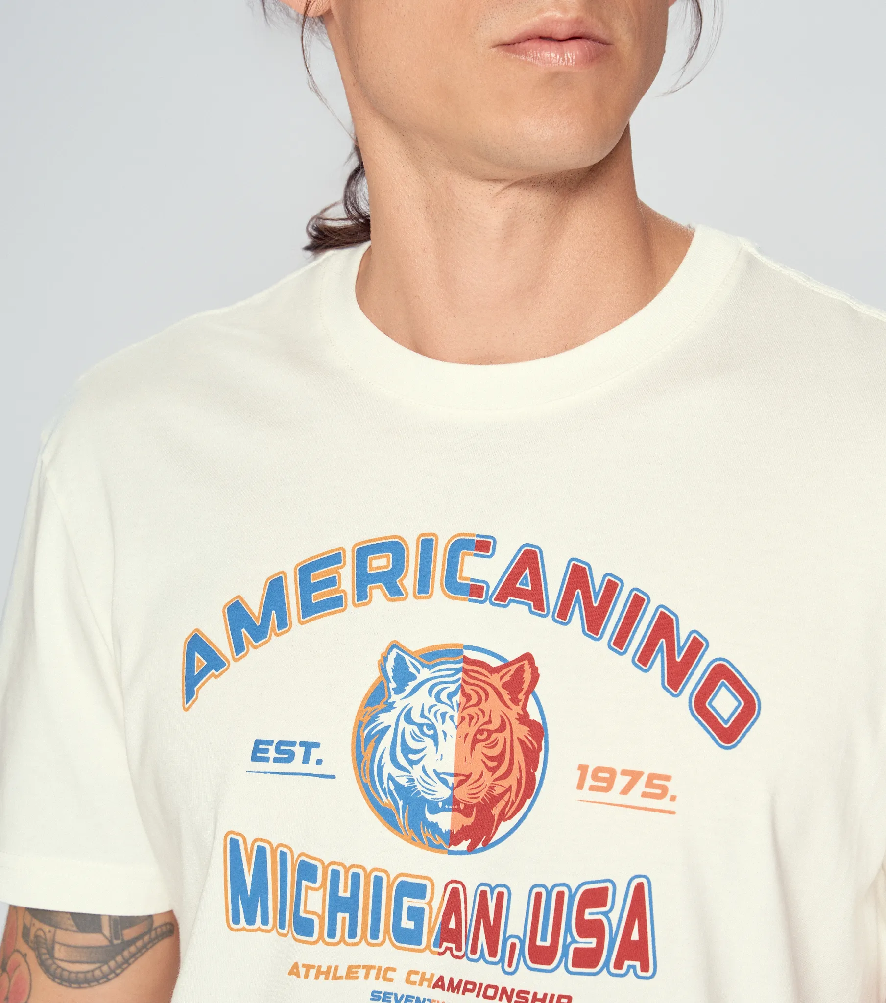 Camiseta Americanino Mc Slim Fit 129913 CR