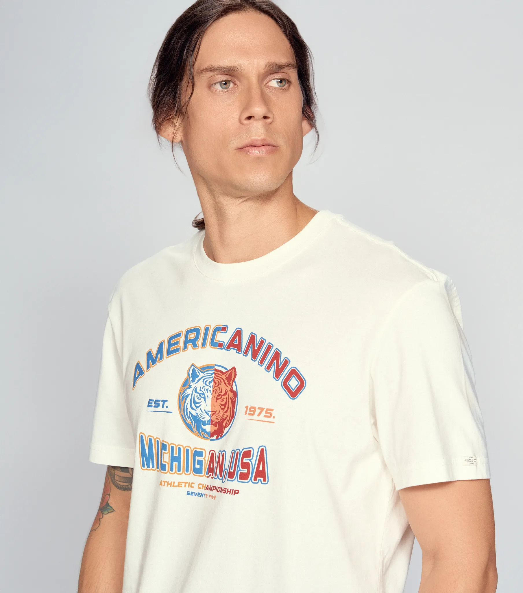 Camiseta Americanino Mc Slim Fit 129913 CR