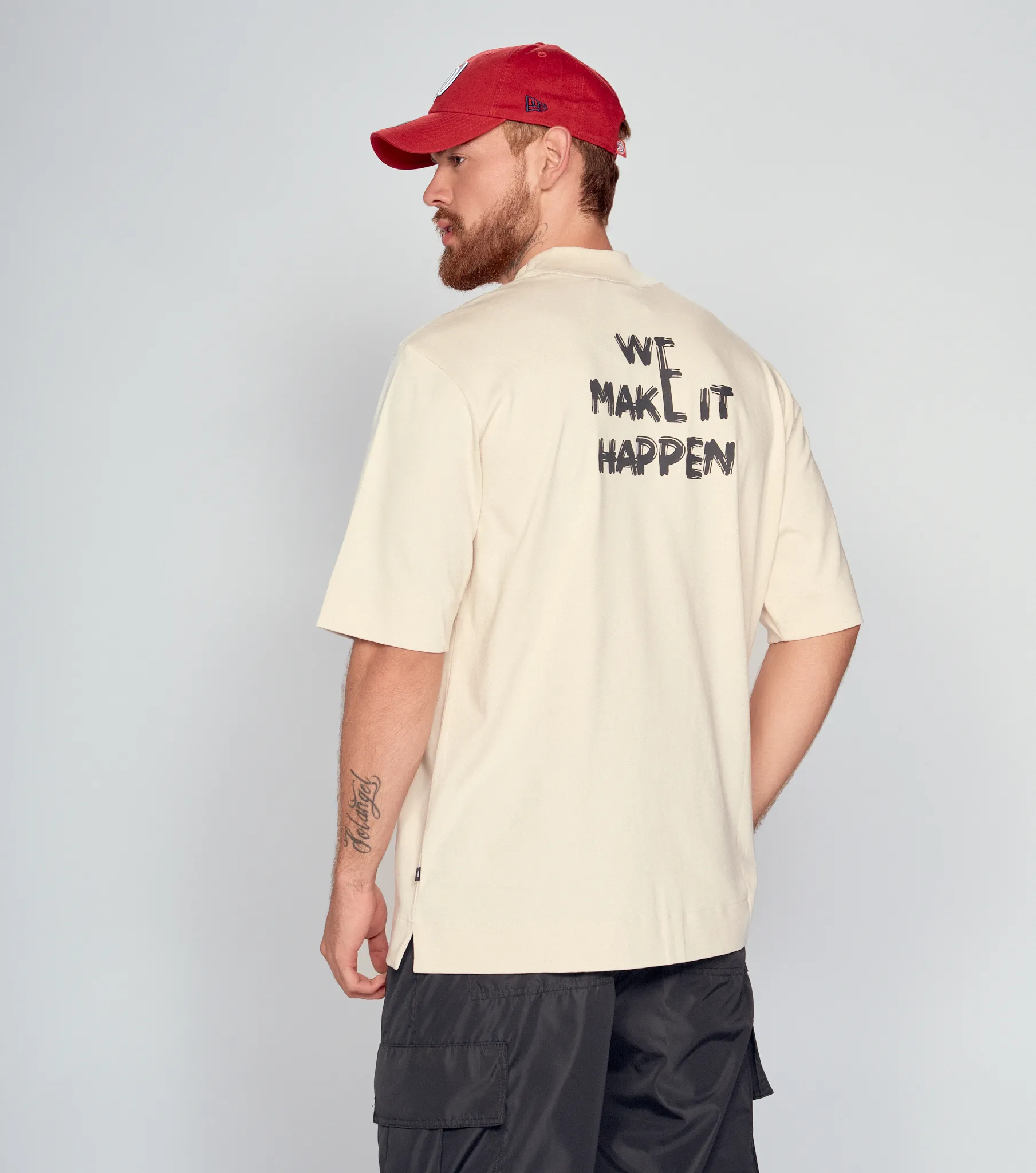 Camiseta Monastery Jaguar T Shirt Men Oversize 129895 BG