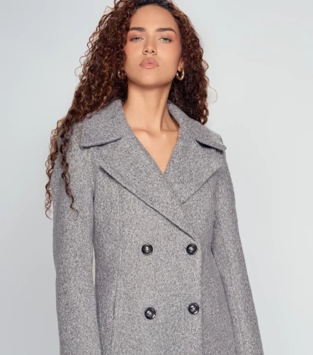 Chaqueta Manga Larga Con Cuello Solapa Estilo Americano DerekGR