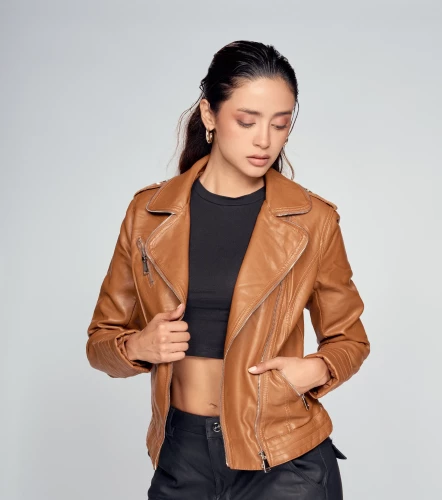 Chaqueta Para Mujer En Polipiel DerekCM