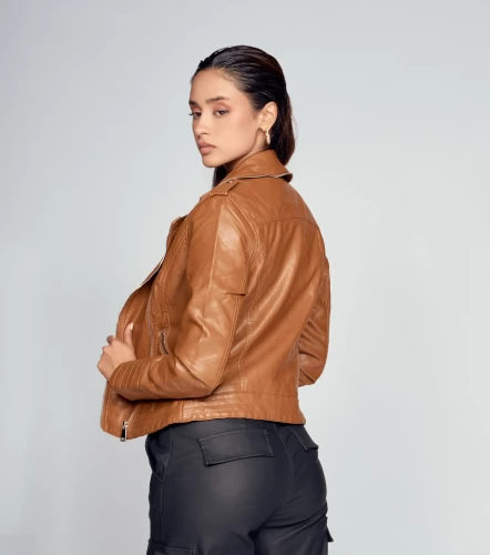 Chaqueta Para Mujer En Polipiel DerekCM