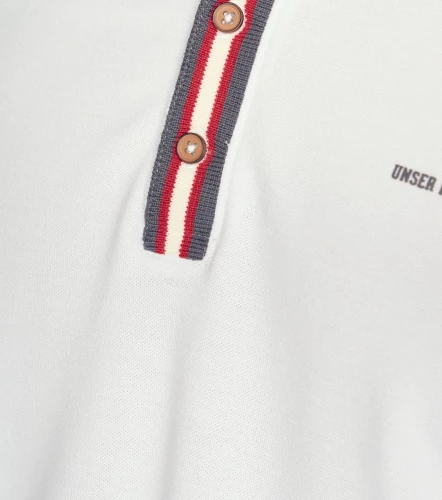 Comfort John Polo Unicolor Y Cuello Tejido UnserBL