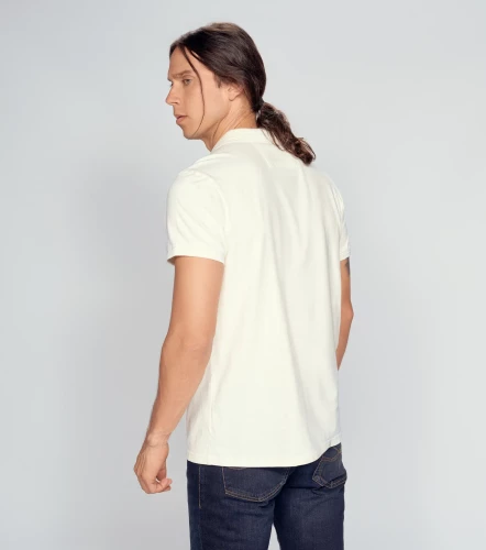 Cristian Comfort Polo Unicolor Con Cuello UnserBL