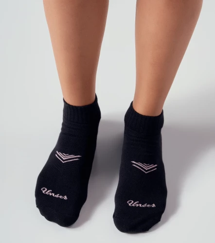 Daniela Media Bipack Tobillera Unicolor Con Lineas En Superior UnserCU