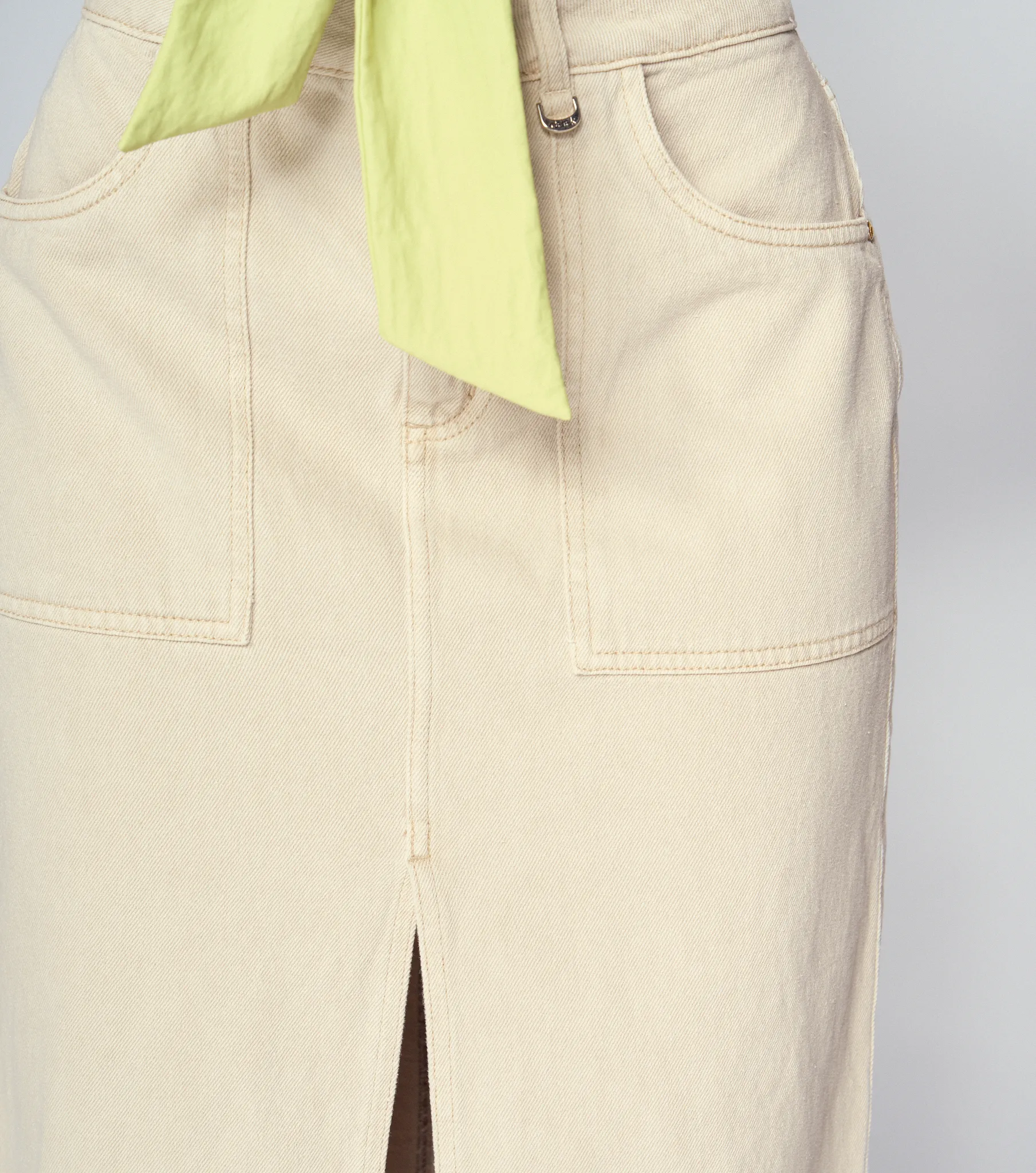 Falda Larga En Indigo Con Abertura En Centro Natalia Derek 835000 AR