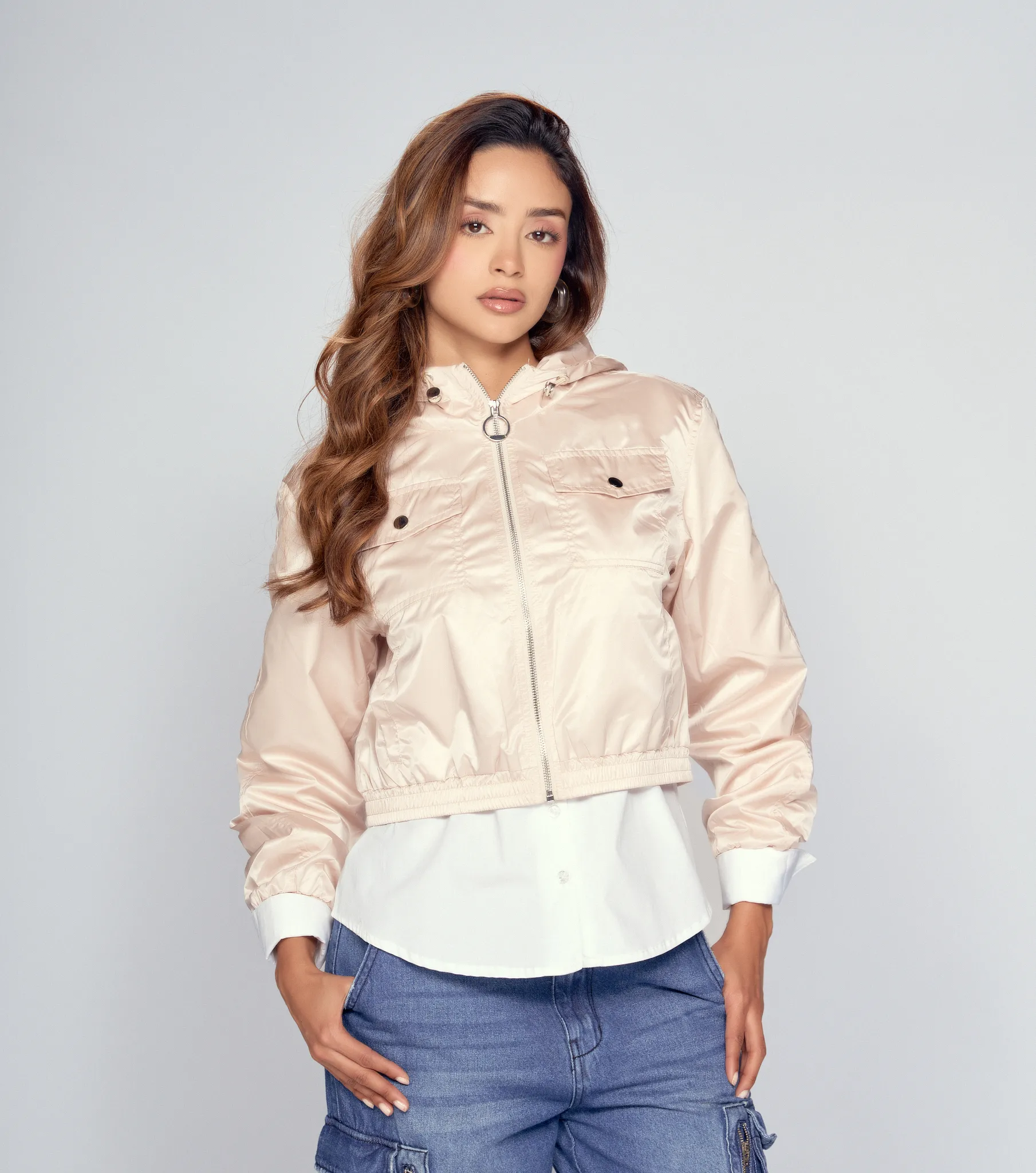 Jazmin Chaqueta Unicolor DerekAR