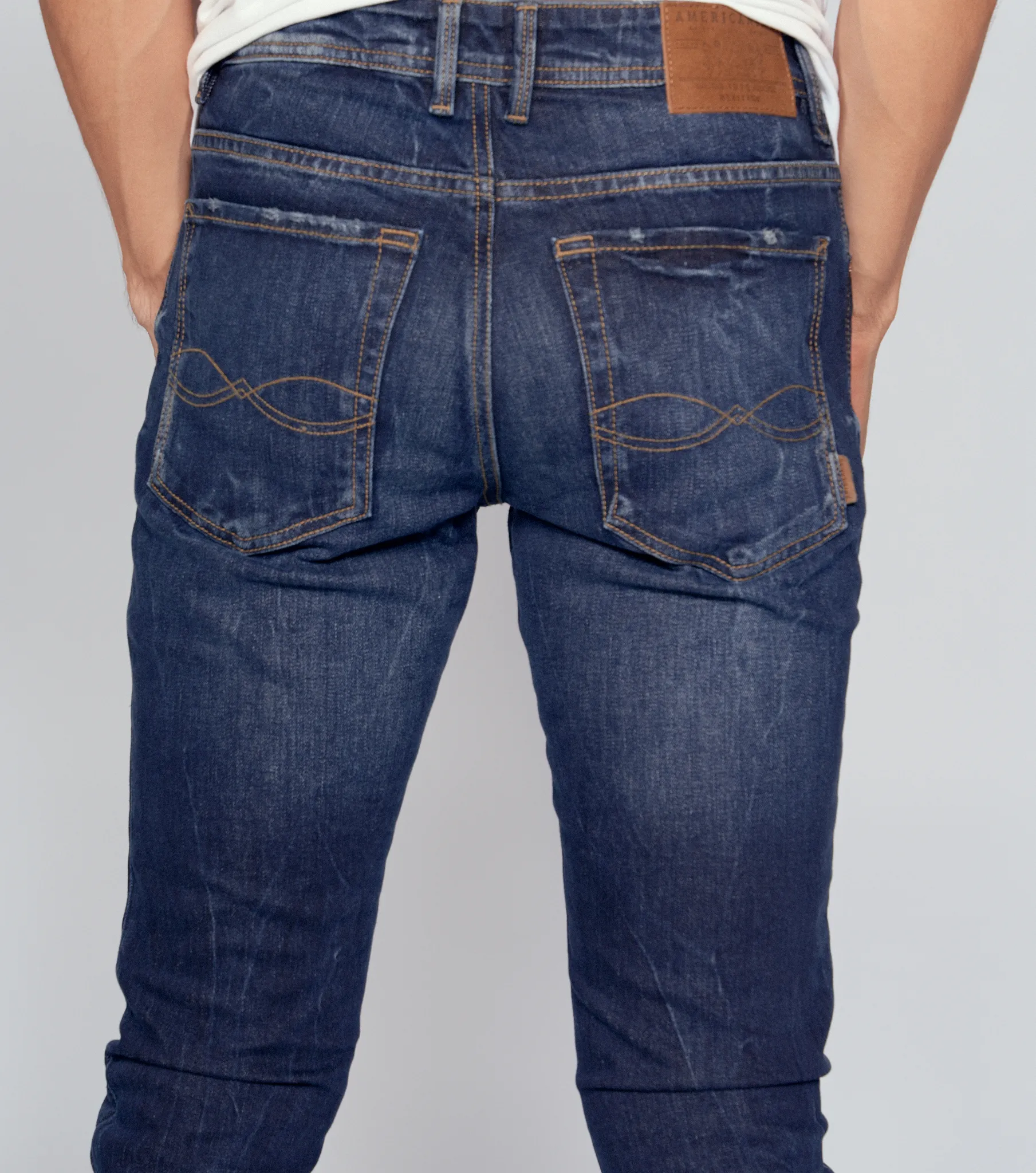 Jean Americanino Slim Tono Oscuro 129905 AO