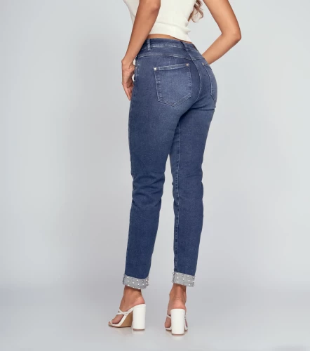 Jean Bota Skinny Con Perlas Barcelona Taliana DerekAZ