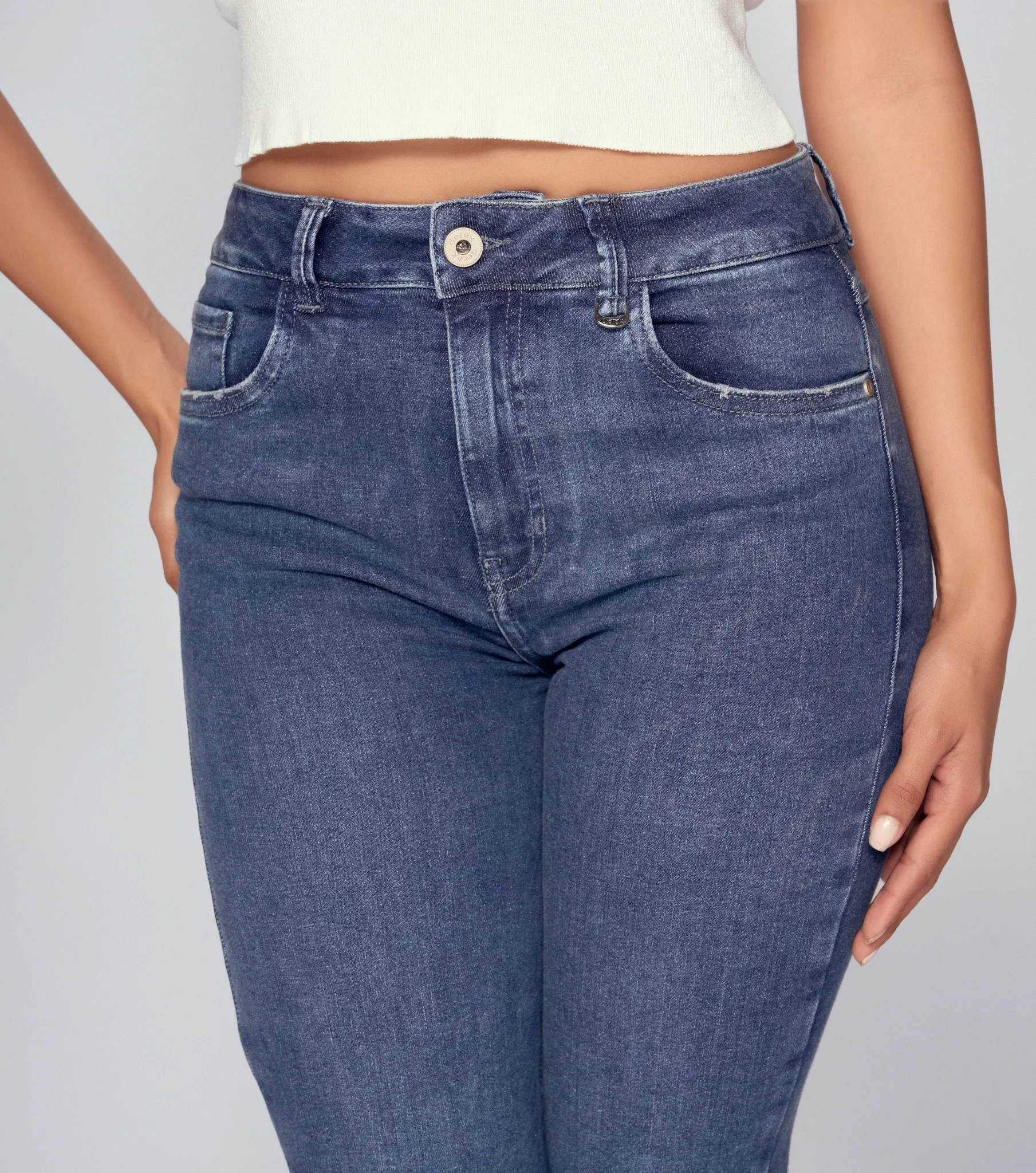 Jean Bota Skinny Con Perlas Barcelona Taliana Derek 832410 AZ