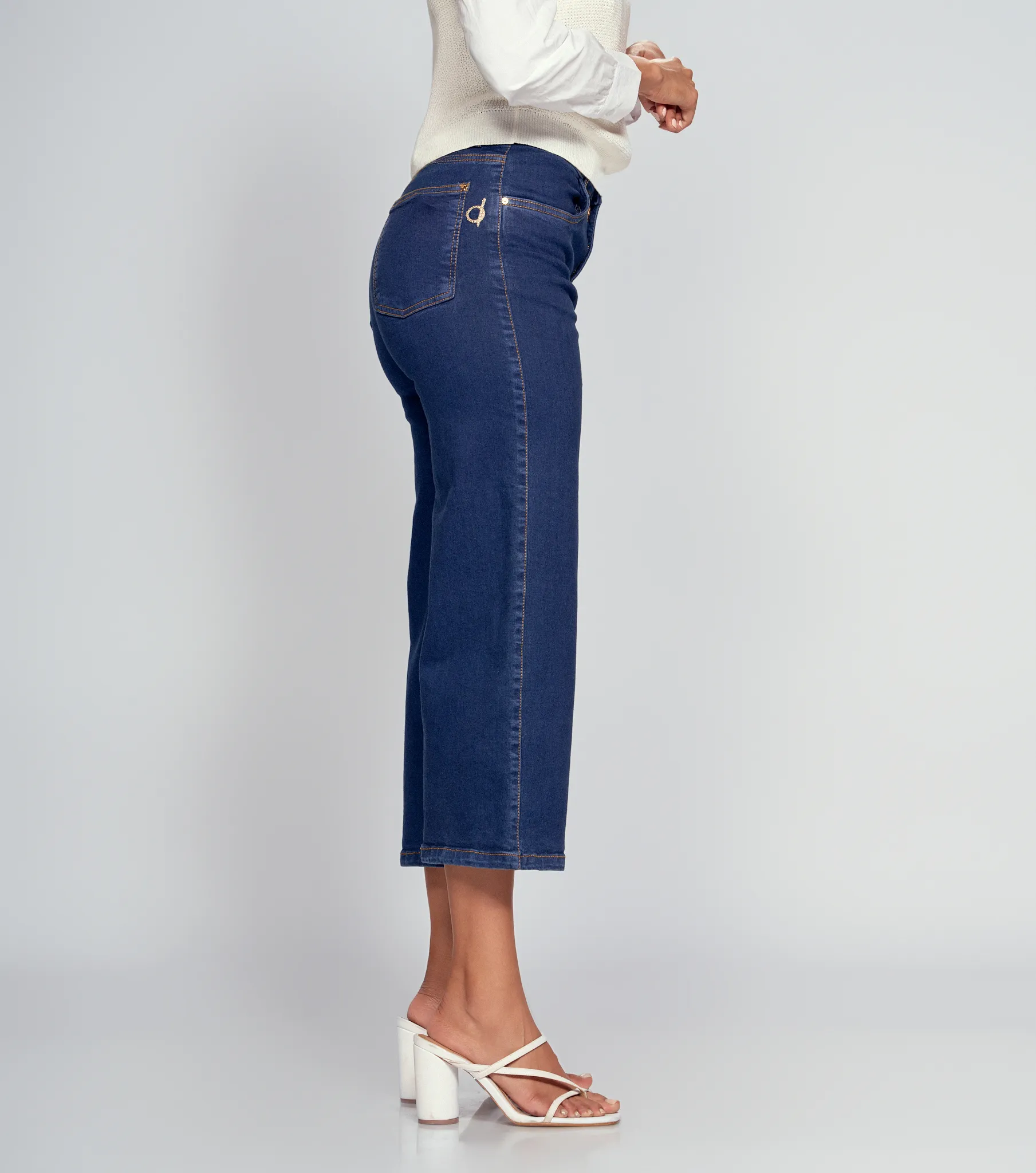 Jean Para Mujer Culotte Con Proceso Praga Charlotte Derek 834996 AZ