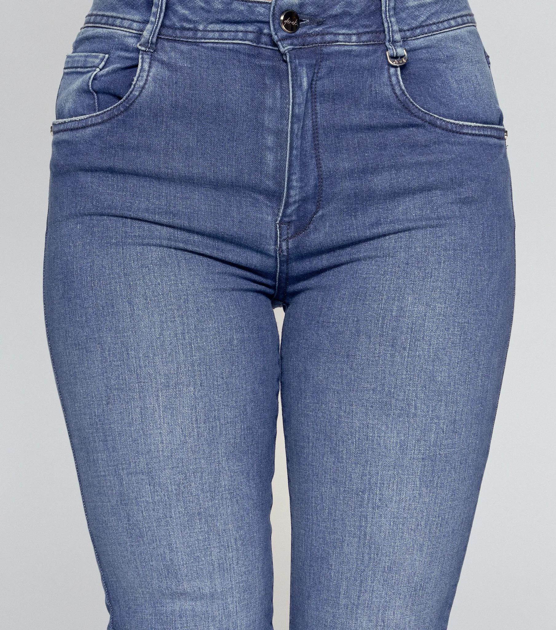 Jean Para Mujer Pull Up Bota Skinny Barcelona Angela Derek 832401 AZ