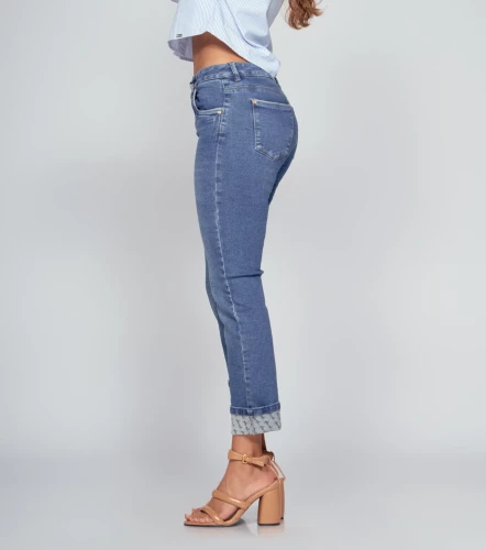 Jean Regular Fit Con Proceso Paris Samantha DerekAZ