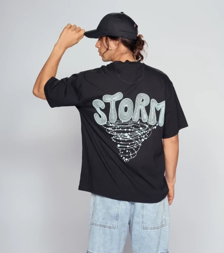 Juanse T Shirt Boxy Estampada TyperNG