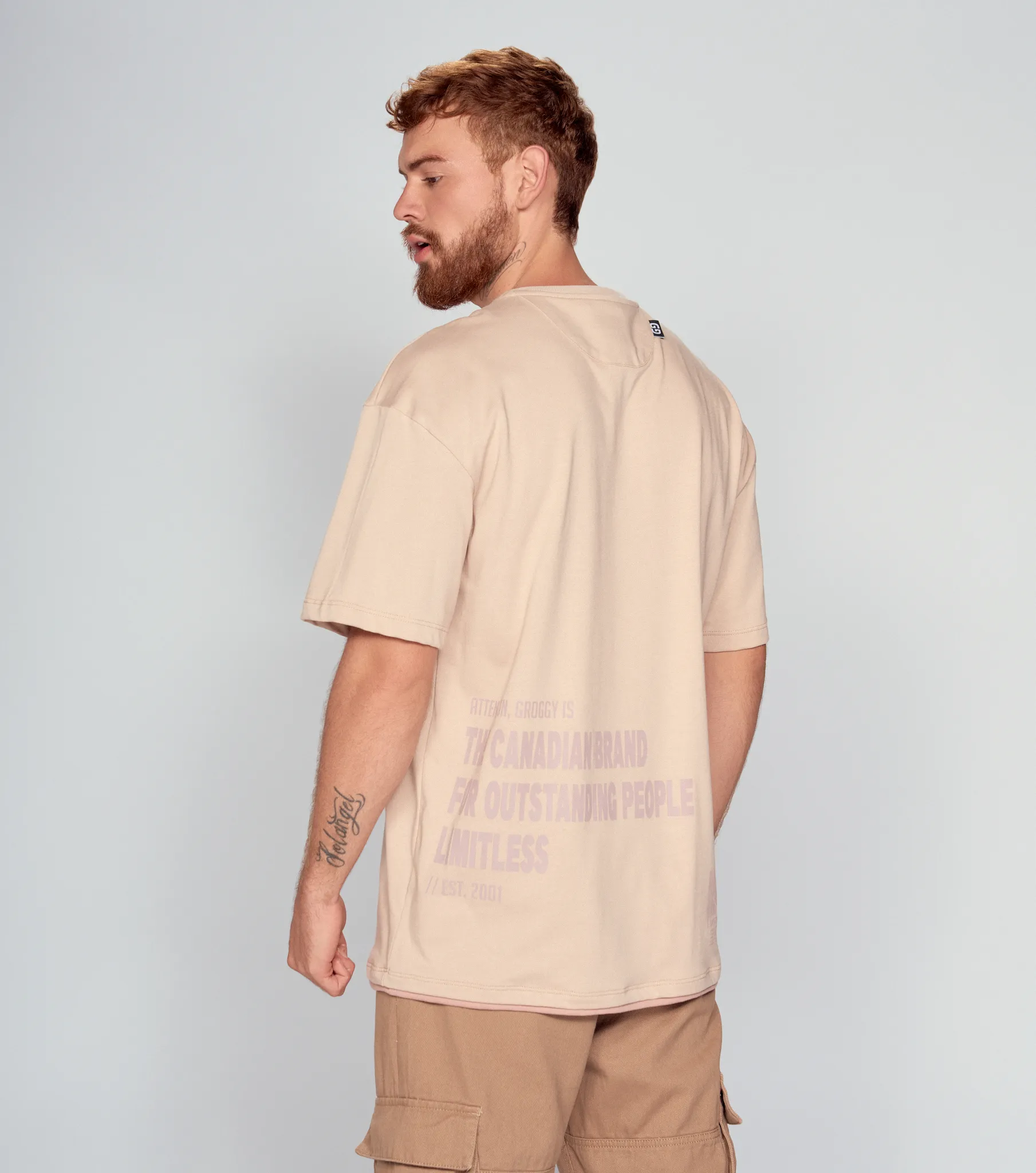 Kanye T Shirt Oversized Masculina Groggy 834581 CM