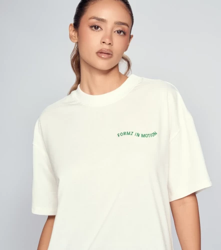 Kendal T Shirt Oversize Bordada TyperAR