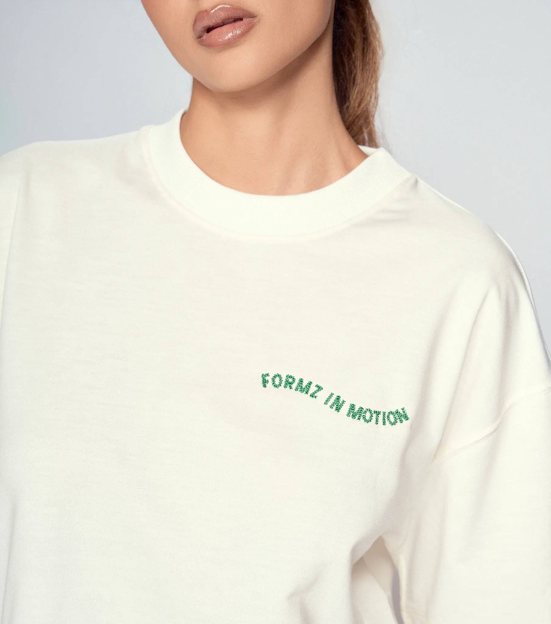 Kendal T Shirt Oversize Bordada Typer 835158 