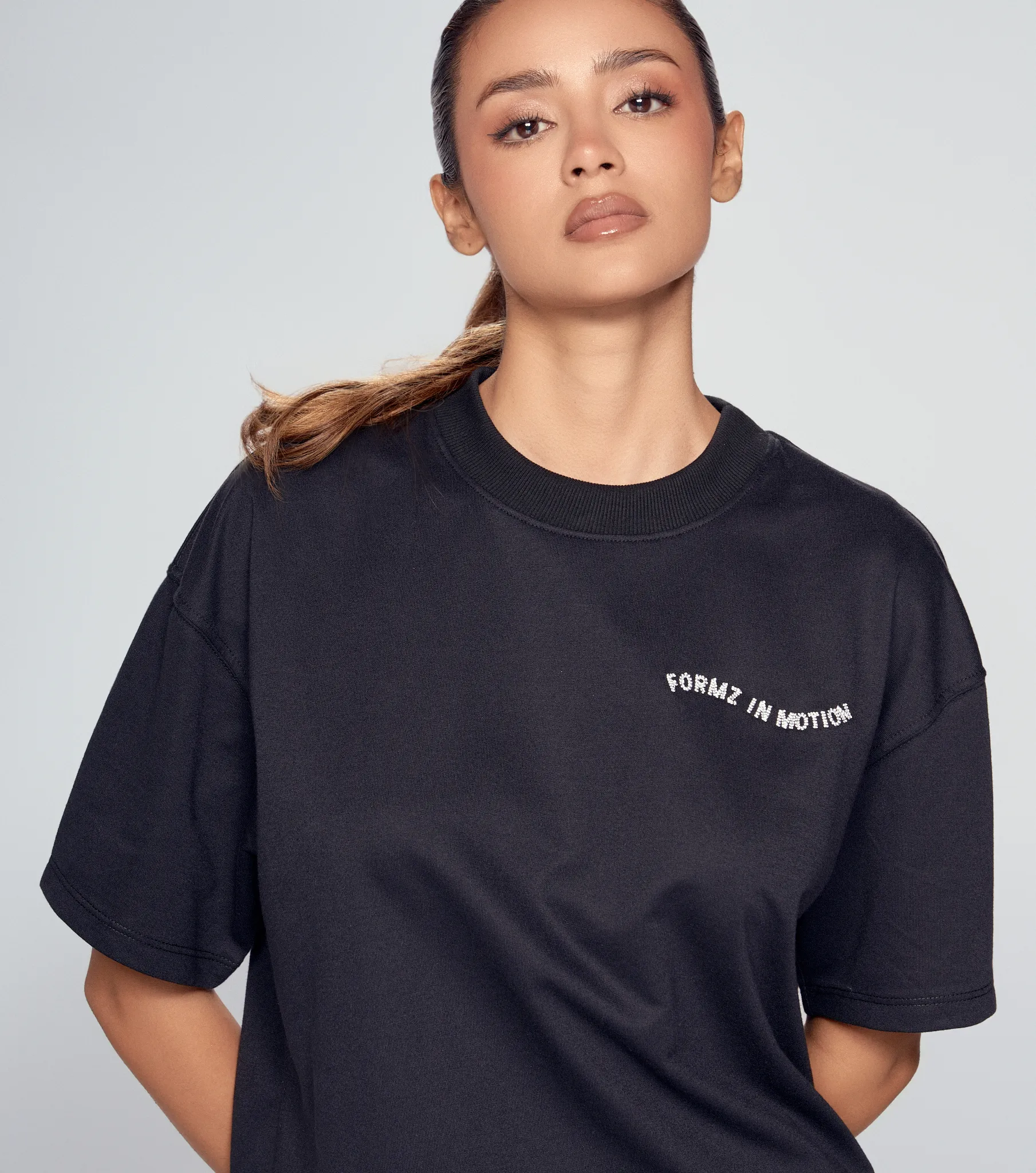 Kendal T Shirt Oversize Bordada Typer 835158 AR