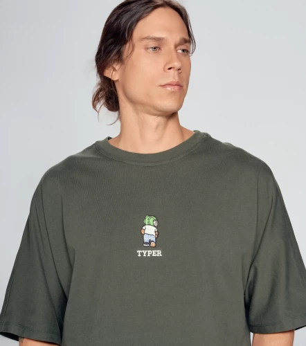 Kort T Shirt Extraover Bordada TyperVD