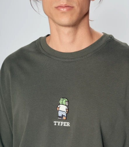 Kort T Shirt Extraover Bordada TyperVD