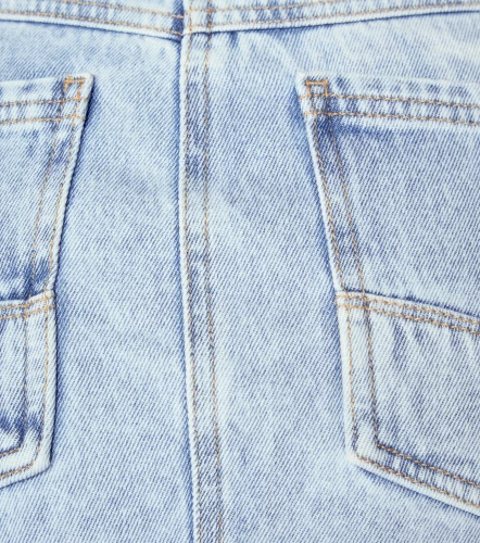 Maleja Falda Corta Con Bolsillos Y Proceso UnserAZ