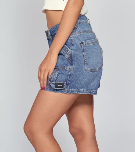 Miley Short Relaxed Pretina Cruzada TyperAZ