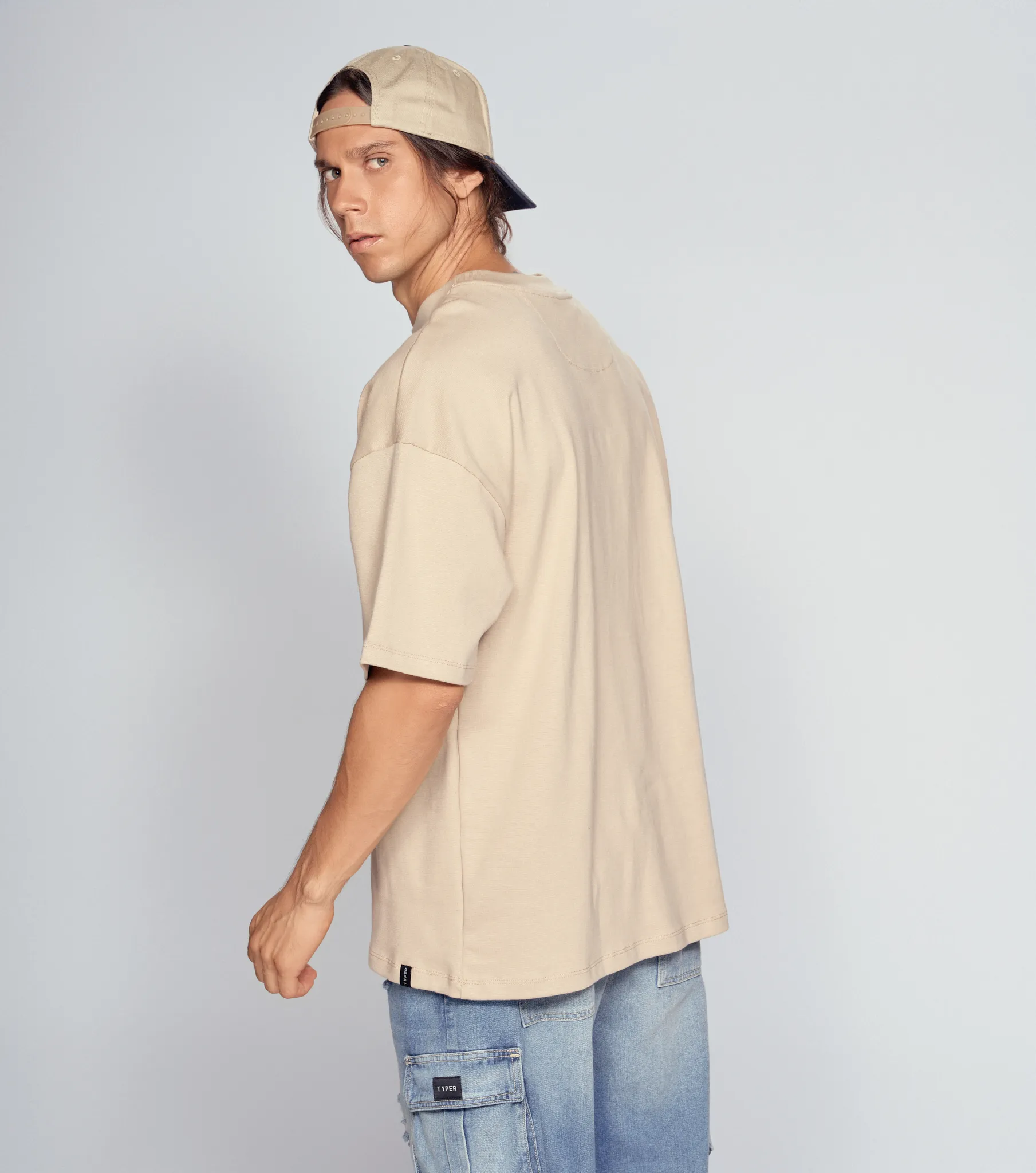 Oliver T Shirt Oversize Bordada Typer 834620 BH