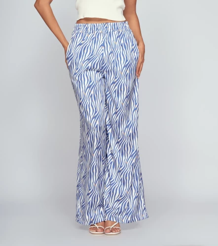 Pantalon Para Mujer Con Elastico En Pretina DerekAZ