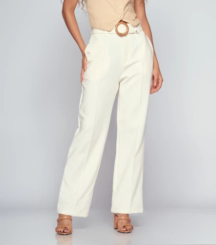 Pantalon Para Mujer Unicolor DerekAR