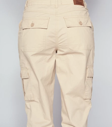 Paula Jogger Unicolor Con Bolsillos Tipo Cargo UnserKQ