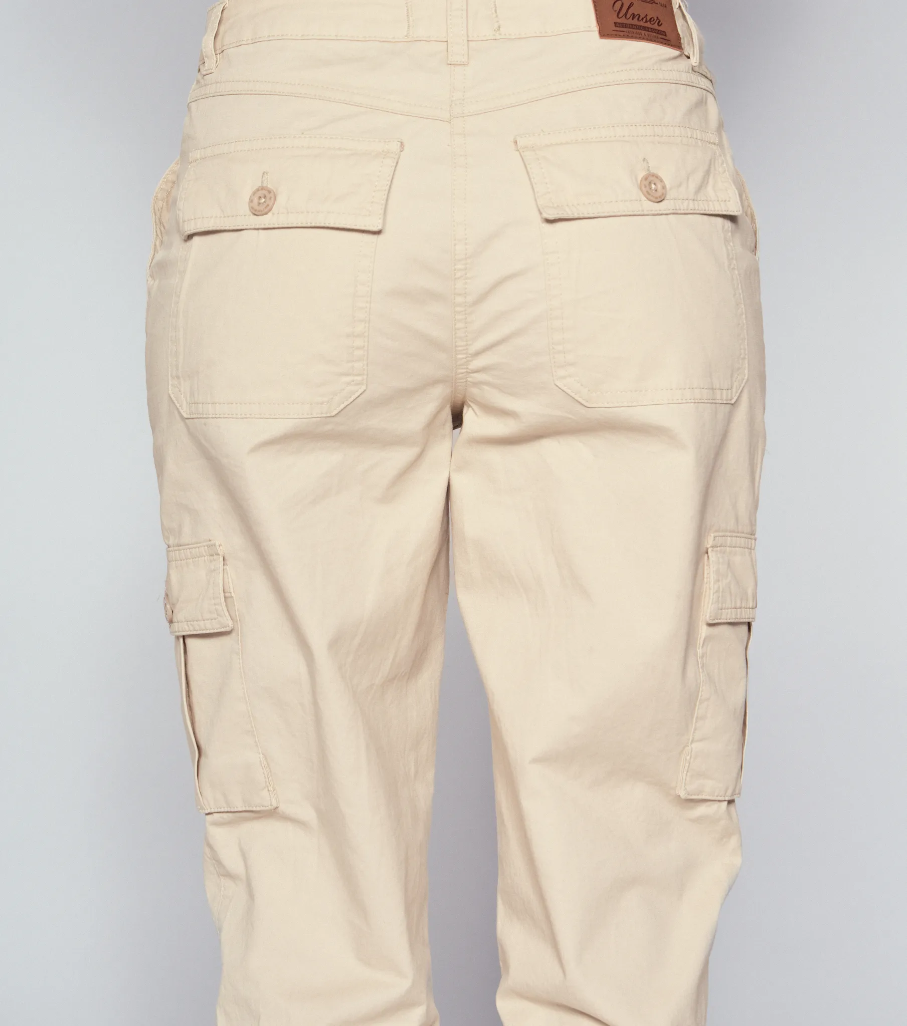 Paula Jogger Unicolor Con Bolsillos Tipo Cargo Unser 834442 KQ