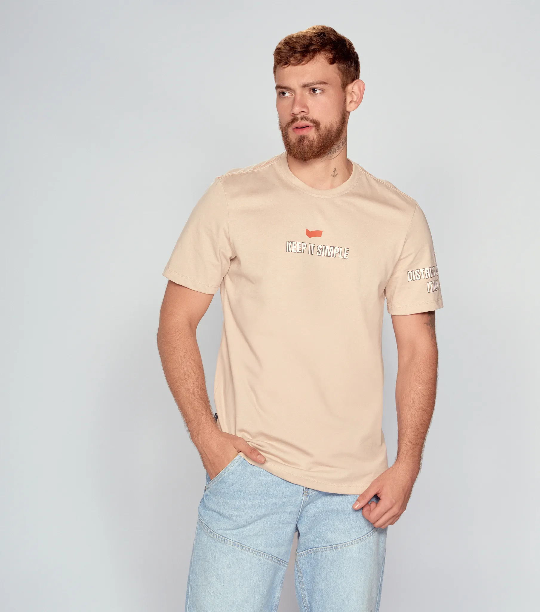 Pilot Camiseta Estampada Regular Fit Masculina GasBG
