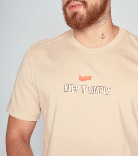 Pilot Camiseta Estampada Regular Fit Masculina GasBG